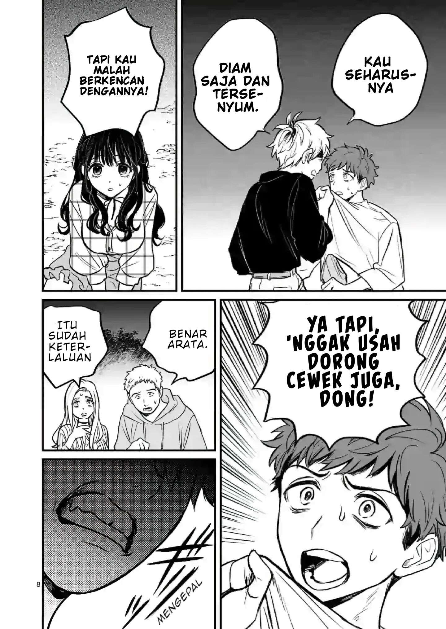 Halaman 9 dari Kimi ni Koisuru Satsujinki Chapter 3