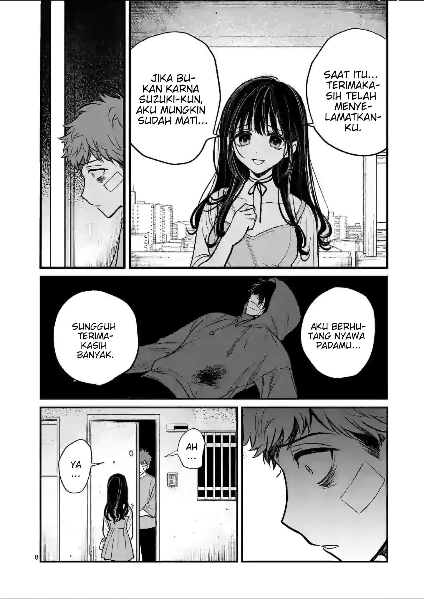 Halaman 9 dari Kimi ni Koisuru Satsujinki Chapter 5