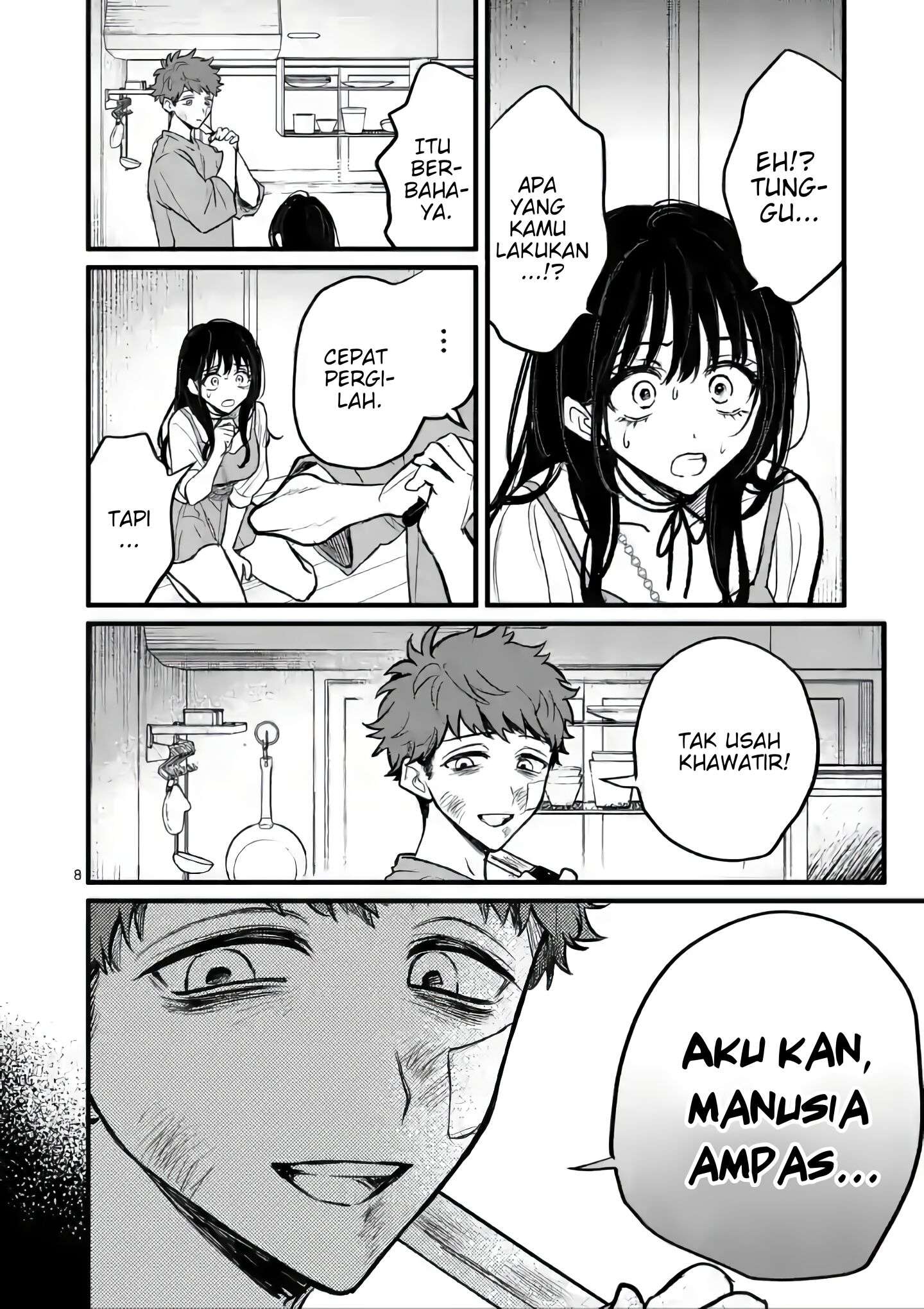 Halaman 9 dari Kimi ni Koisuru Satsujinki Chapter 7