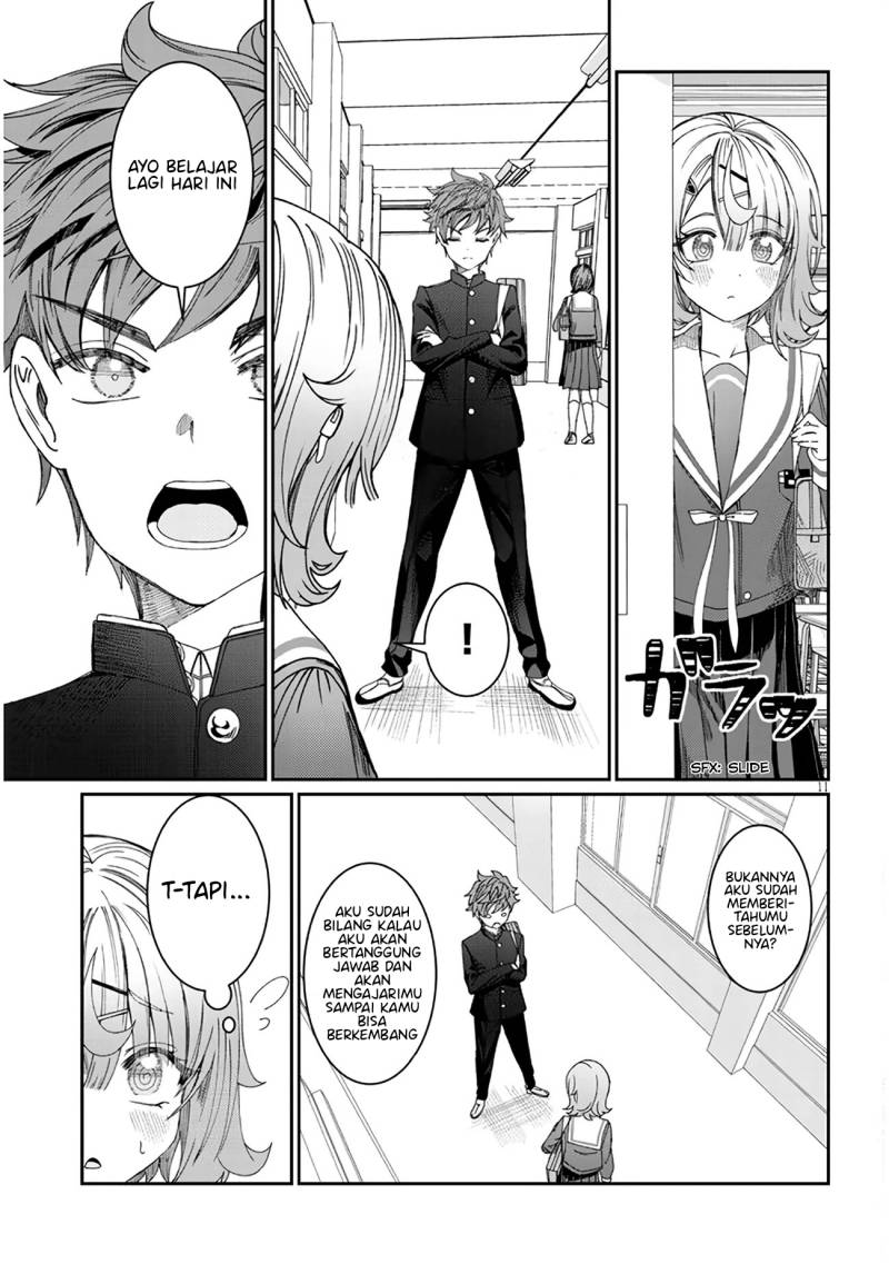 Halaman 12 dari Kimi wa Yakamashi Tojite yo Kuchi wo! Chapter 7