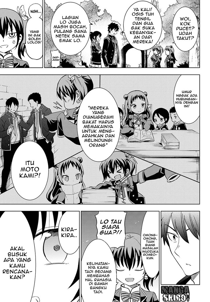 Halaman 12 dari Kishuku Gakkou no Juliet Chapter 13