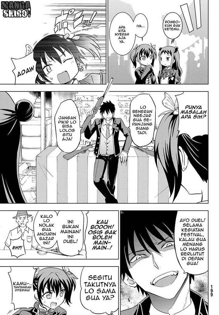 Halaman 28 dari Kishuku Gakkou no Juliet Chapter 13