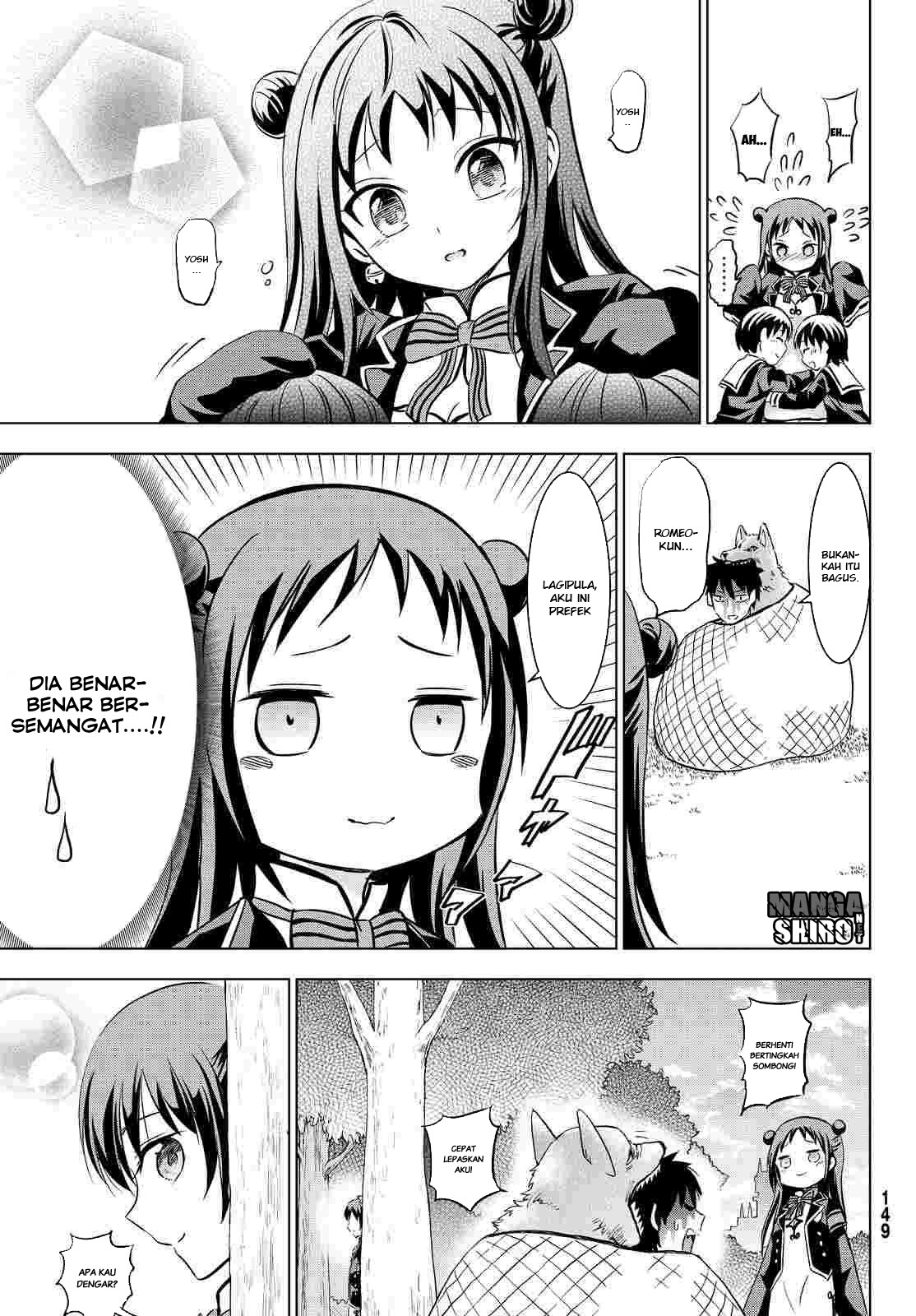 Halaman 29 dari Kishuku Gakkou no Juliet Chapter 19