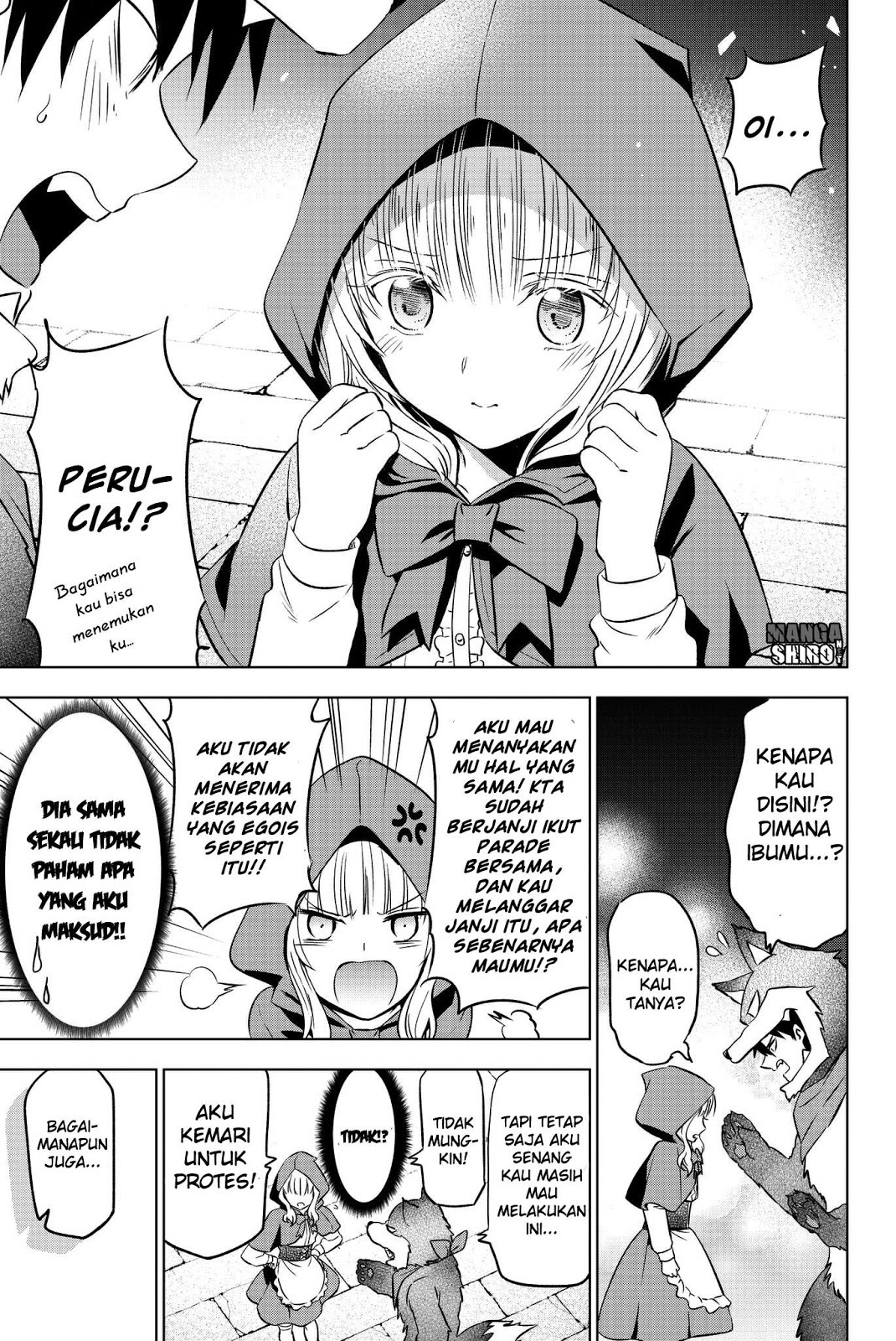 Halaman 19 dari Kishuku Gakkou no Juliet Chapter 43
