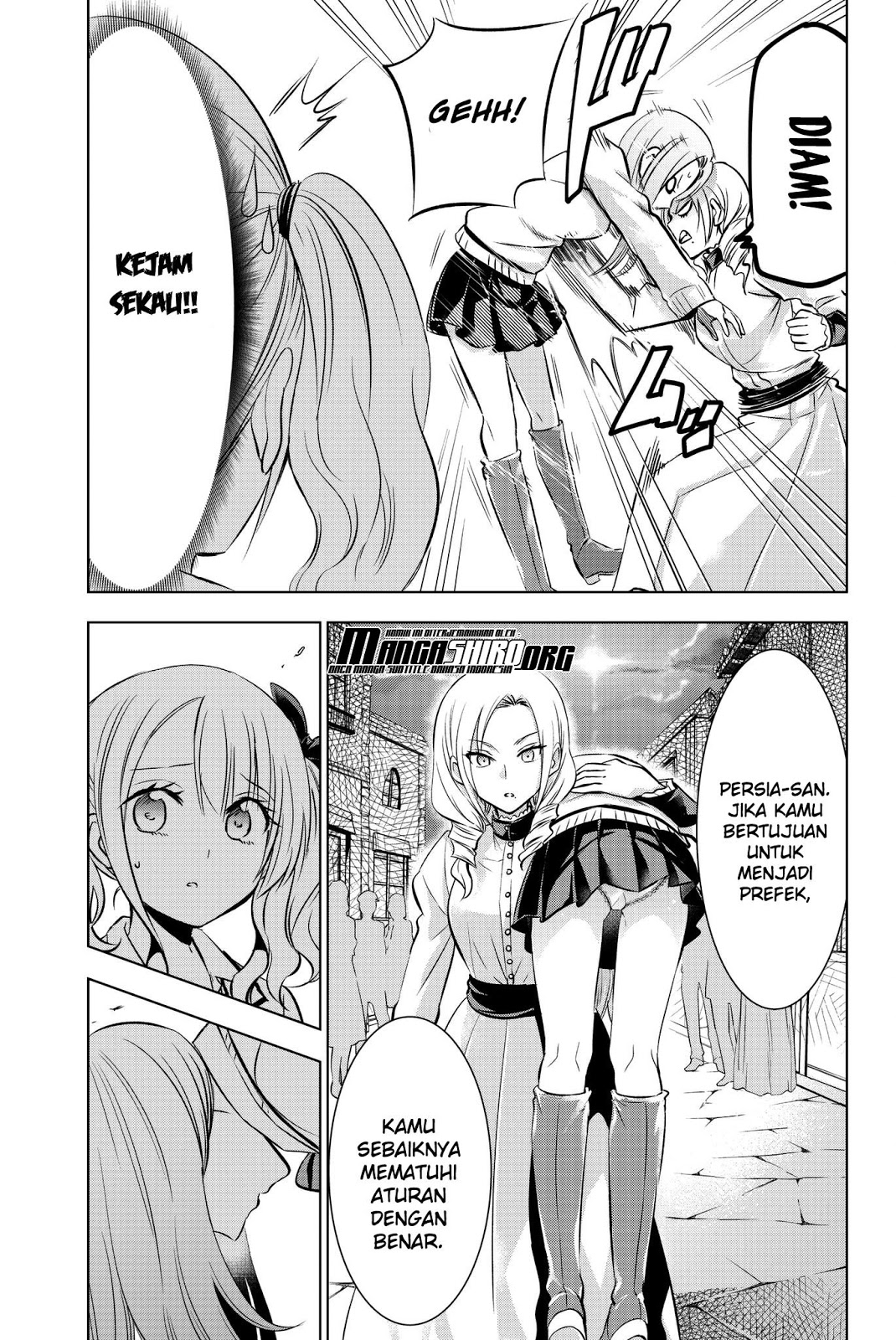 Halaman 8 dari Kishuku Gakkou no Juliet Chapter 74