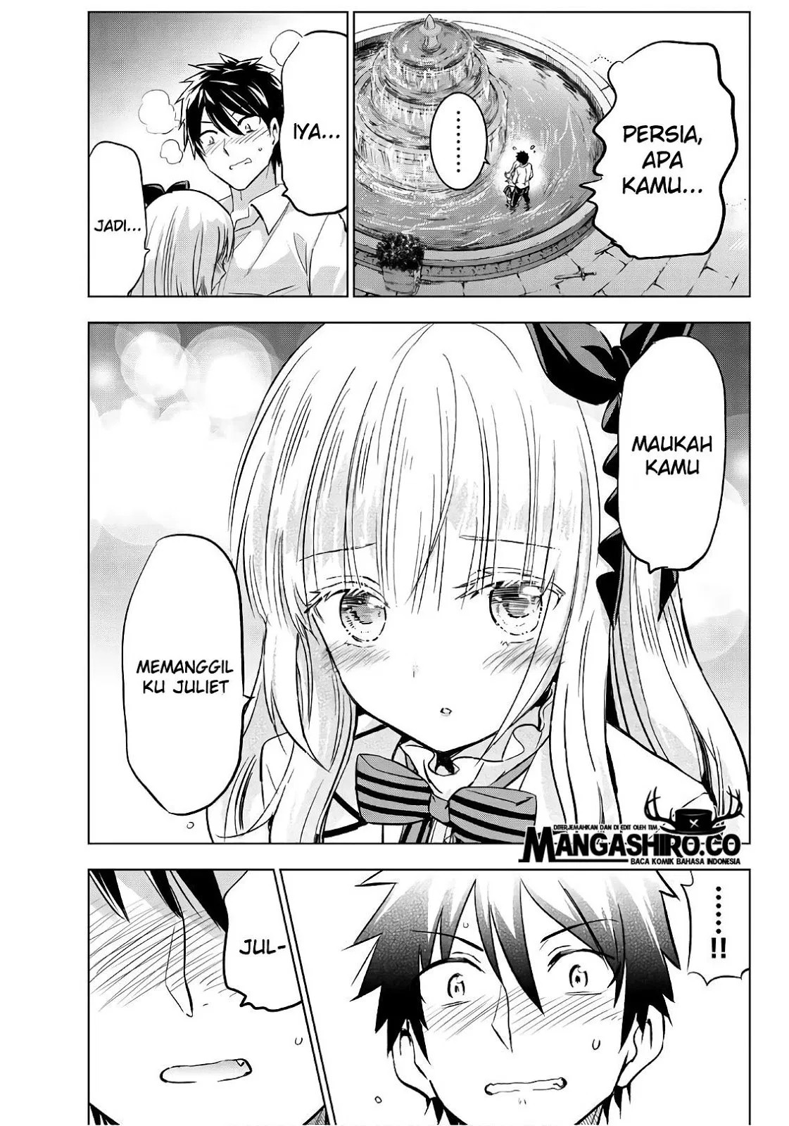 Halaman 20 dari Kishuku Gakkou no Juliet Chapter 78