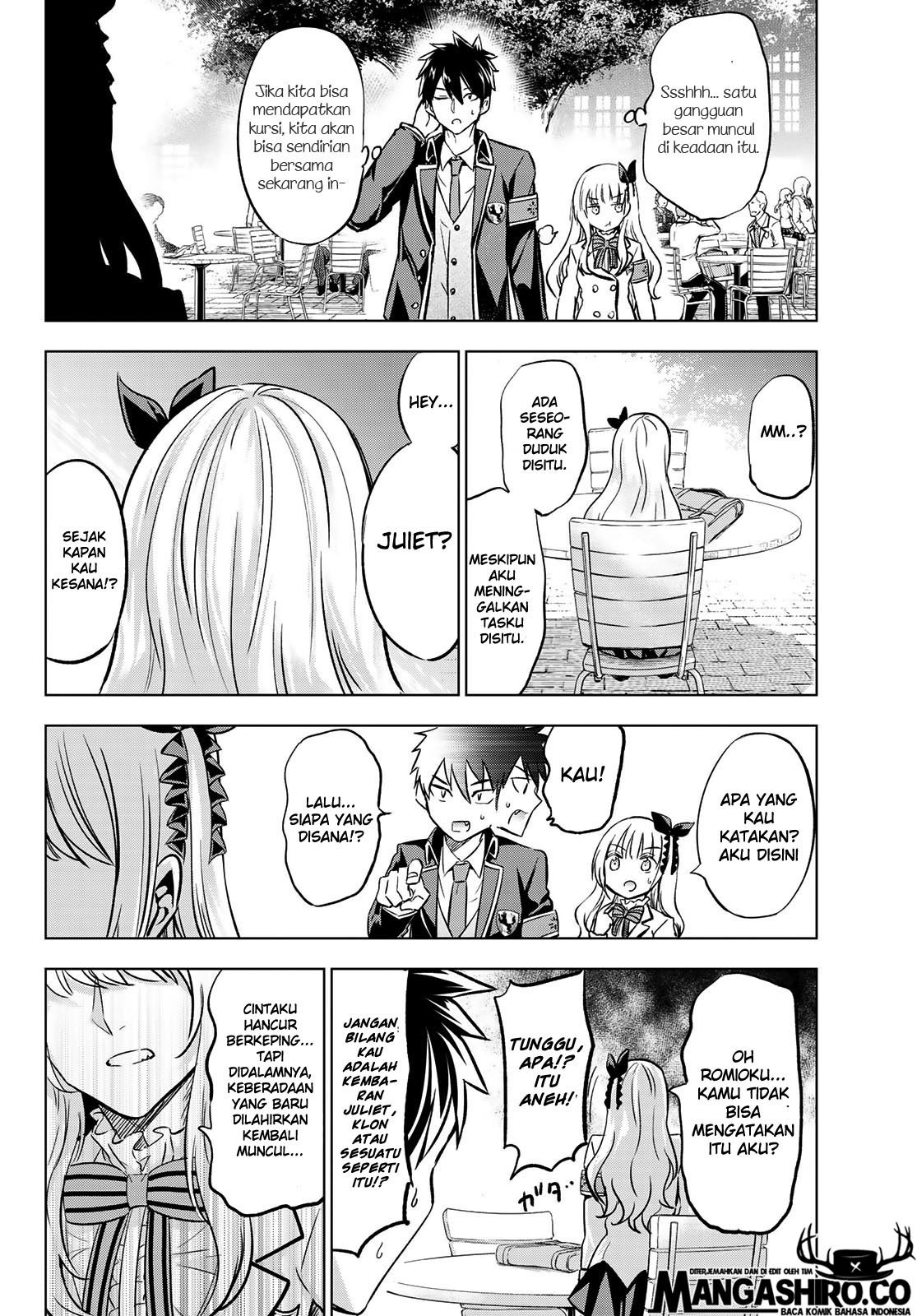 Halaman 12 dari Kishuku Gakkou no Juliet Chapter 92