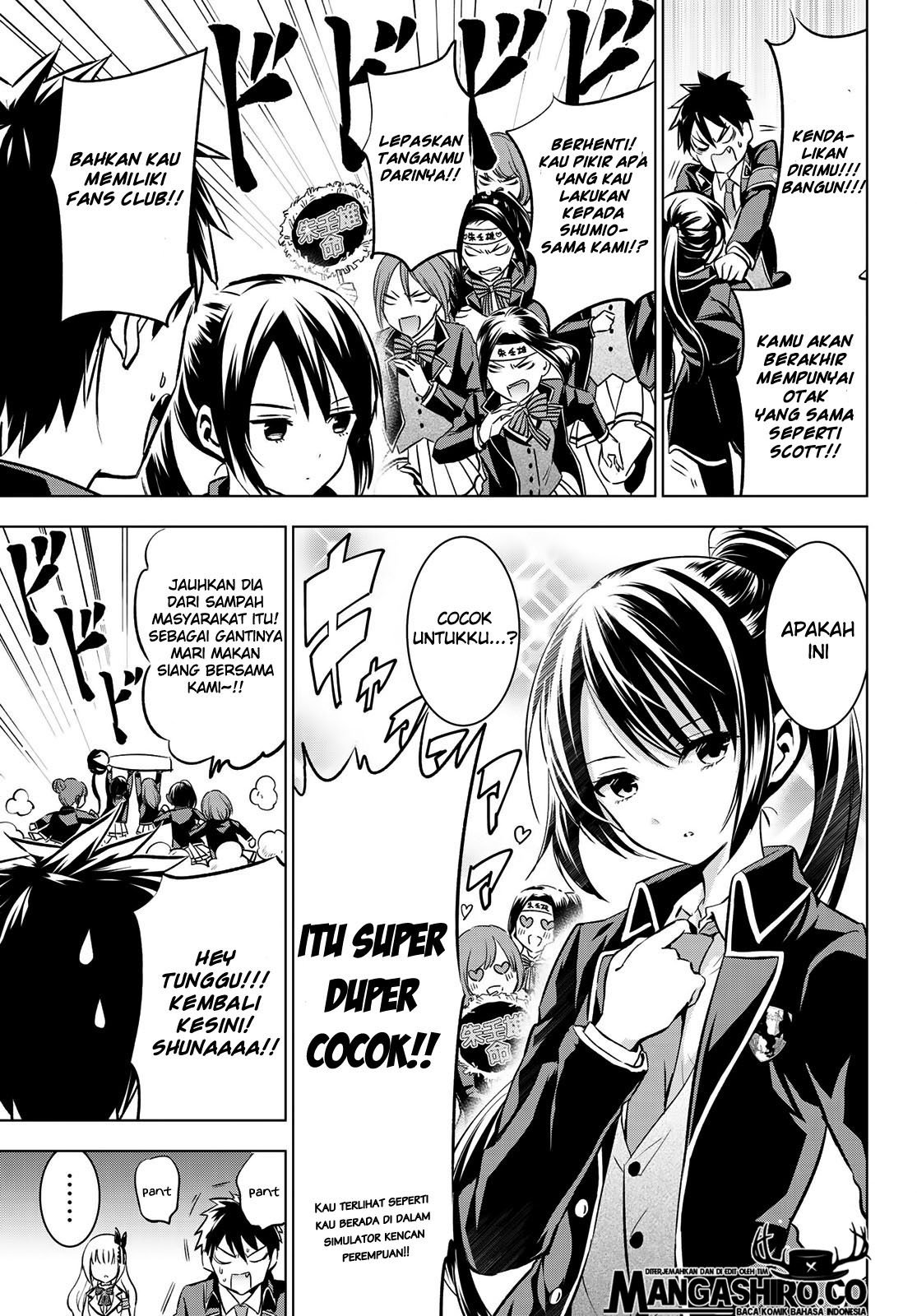 Halaman 17 dari Kishuku Gakkou no Juliet Chapter 92