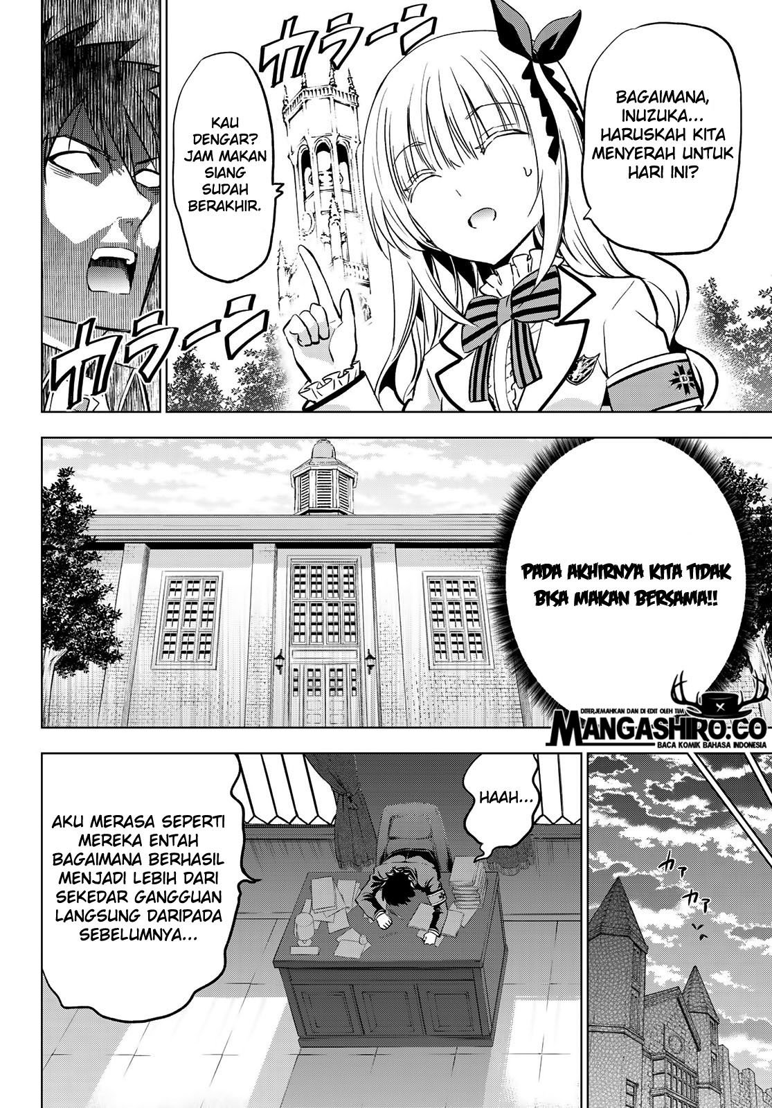 Halaman 18 dari Kishuku Gakkou no Juliet Chapter 92