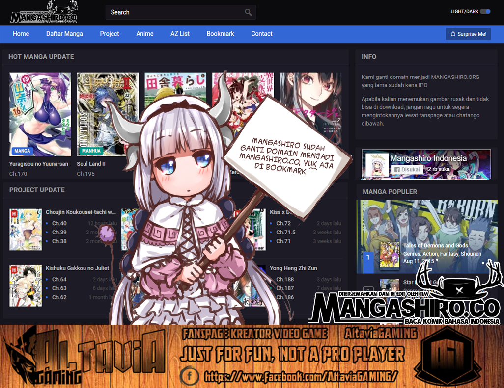 Halaman 23 dari Kishuku Gakkou no Juliet Chapter 92
