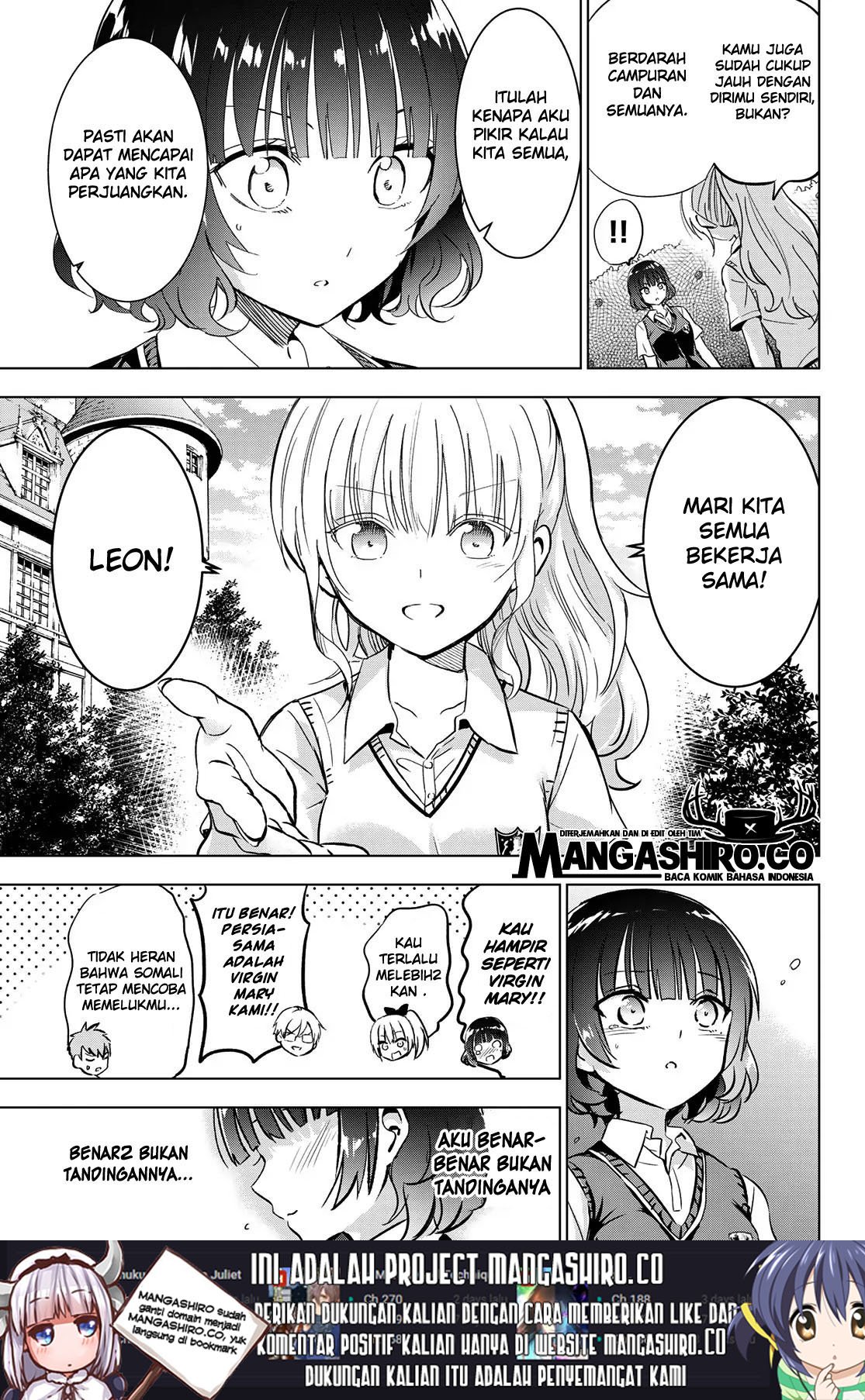 Halaman 7 dari Kishuku Gakkou no Juliet Chapter 96