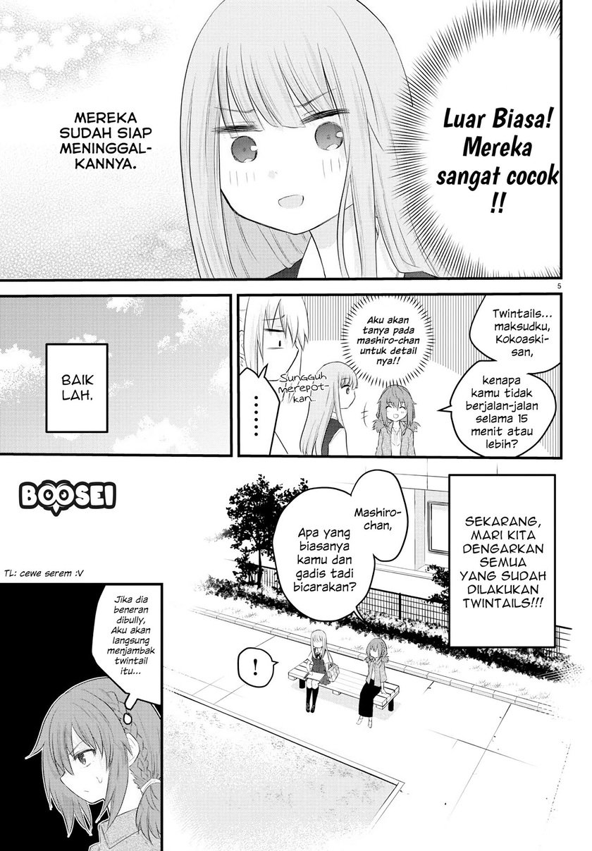 Halaman 6 dari Koe ga Dasenai Shoujo wa "Kanojo ga Yasashi Sugiru" to Omotte Iru Chapter 10