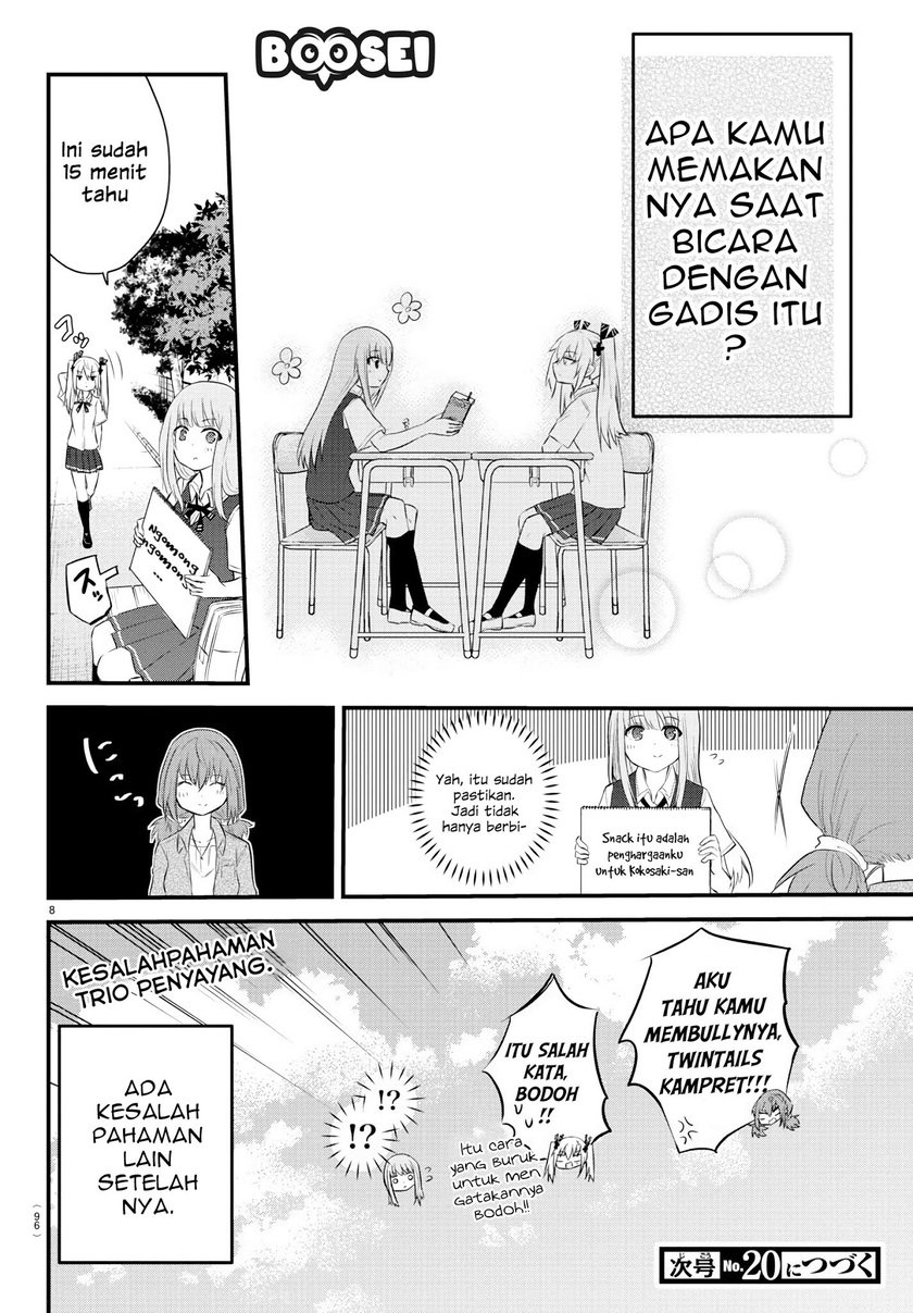 Halaman 9 dari Koe ga Dasenai Shoujo wa "Kanojo ga Yasashi Sugiru" to Omotte Iru Chapter 10