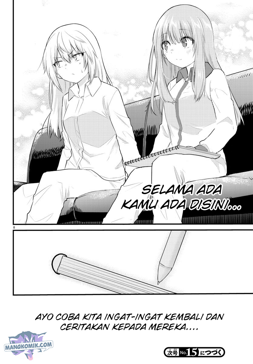 Halaman 10 dari Koe ga Dasenai Shoujo wa "Kanojo ga Yasashi Sugiru" to Omotte Iru Chapter 102