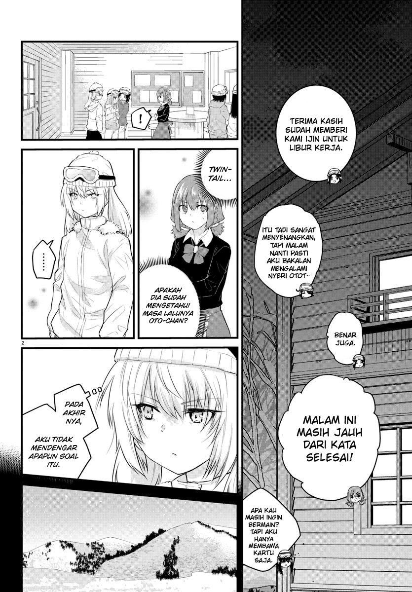 Halaman 4 dari Koe ga Dasenai Shoujo wa "Kanojo ga Yasashi Sugiru" to Omotte Iru Chapter 102