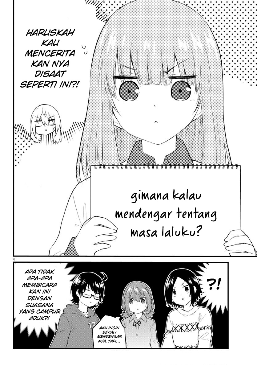 Halaman 8 dari Koe ga Dasenai Shoujo wa "Kanojo ga Yasashi Sugiru" to Omotte Iru Chapter 102
