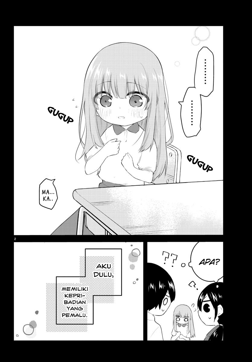Halaman 4 dari Koe ga Dasenai Shoujo wa "Kanojo ga Yasashi Sugiru" to Omotte Iru Chapter 103
