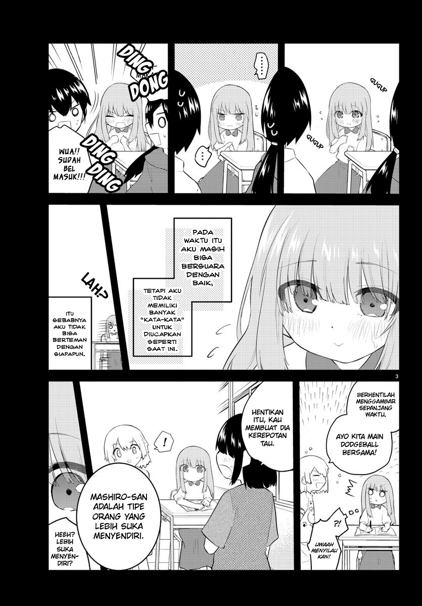 Halaman 5 dari Koe ga Dasenai Shoujo wa "Kanojo ga Yasashi Sugiru" to Omotte Iru Chapter 103