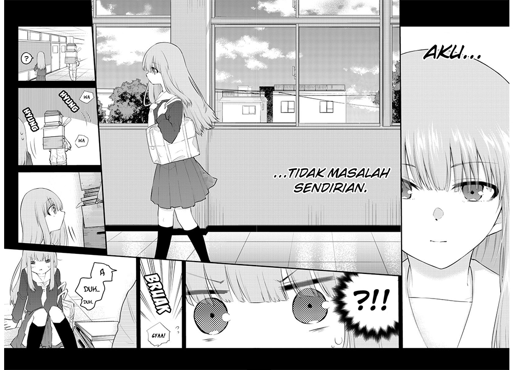 Halaman 8 dari Koe ga Dasenai Shoujo wa "Kanojo ga Yasashi Sugiru" to Omotte Iru Chapter 103