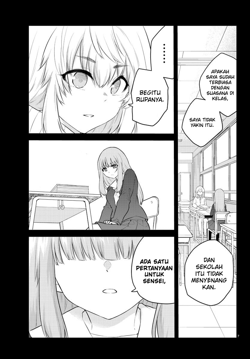Halaman 8 dari Koe ga Dasenai Shoujo wa "Kanojo ga Yasashi Sugiru" to Omotte Iru Chapter 105