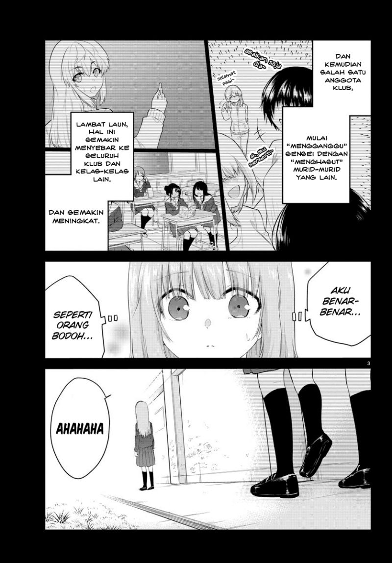 Halaman 5 dari Koe ga Dasenai Shoujo wa "Kanojo ga Yasashi Sugiru" to Omotte Iru Chapter 11