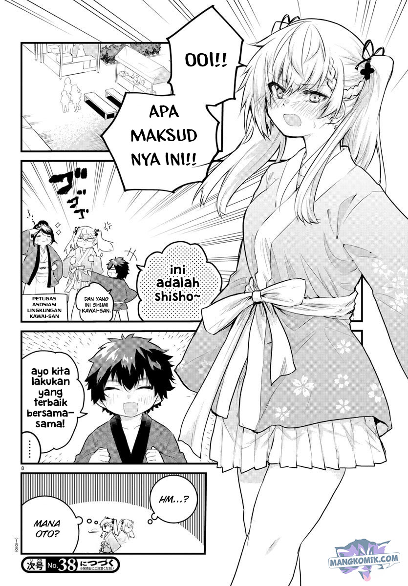 Halaman 10 dari Koe ga Dasenai Shoujo wa "Kanojo ga Yasashi Sugiru" to Omotte Iru Chapter 123