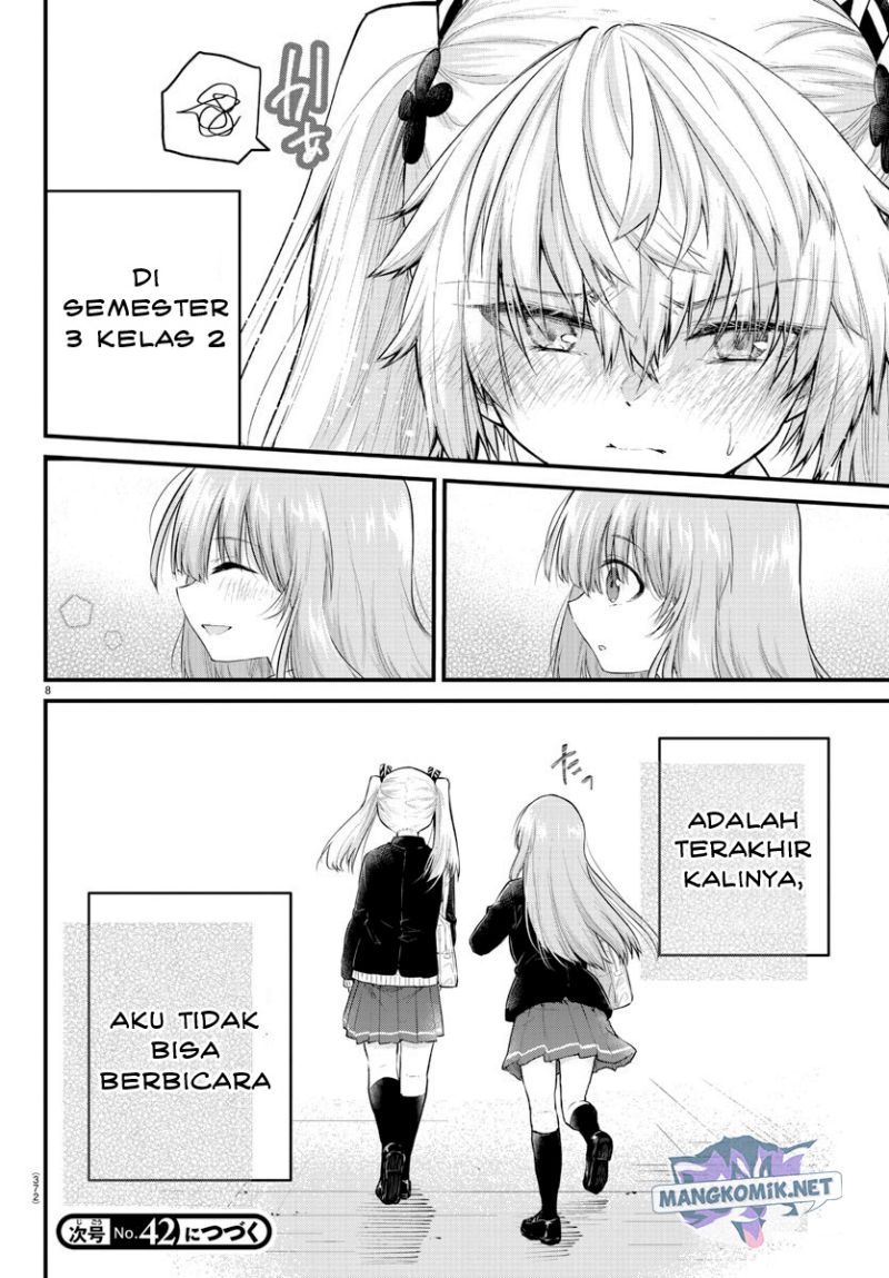 Halaman 10 dari Koe ga Dasenai Shoujo wa "Kanojo ga Yasashi Sugiru" to Omotte Iru Chapter 127