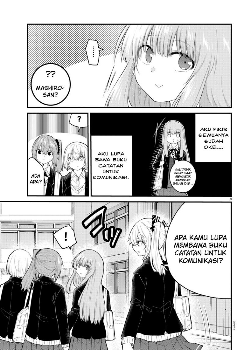 Halaman 5 dari Koe ga Dasenai Shoujo wa "Kanojo ga Yasashi Sugiru" to Omotte Iru Chapter 127