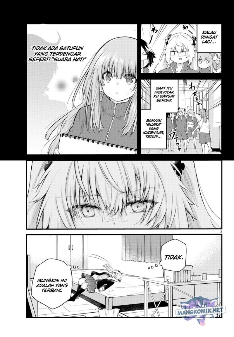 Halaman 5 dari Koe ga Dasenai Shoujo wa "Kanojo ga Yasashi Sugiru" to Omotte Iru Chapter 131