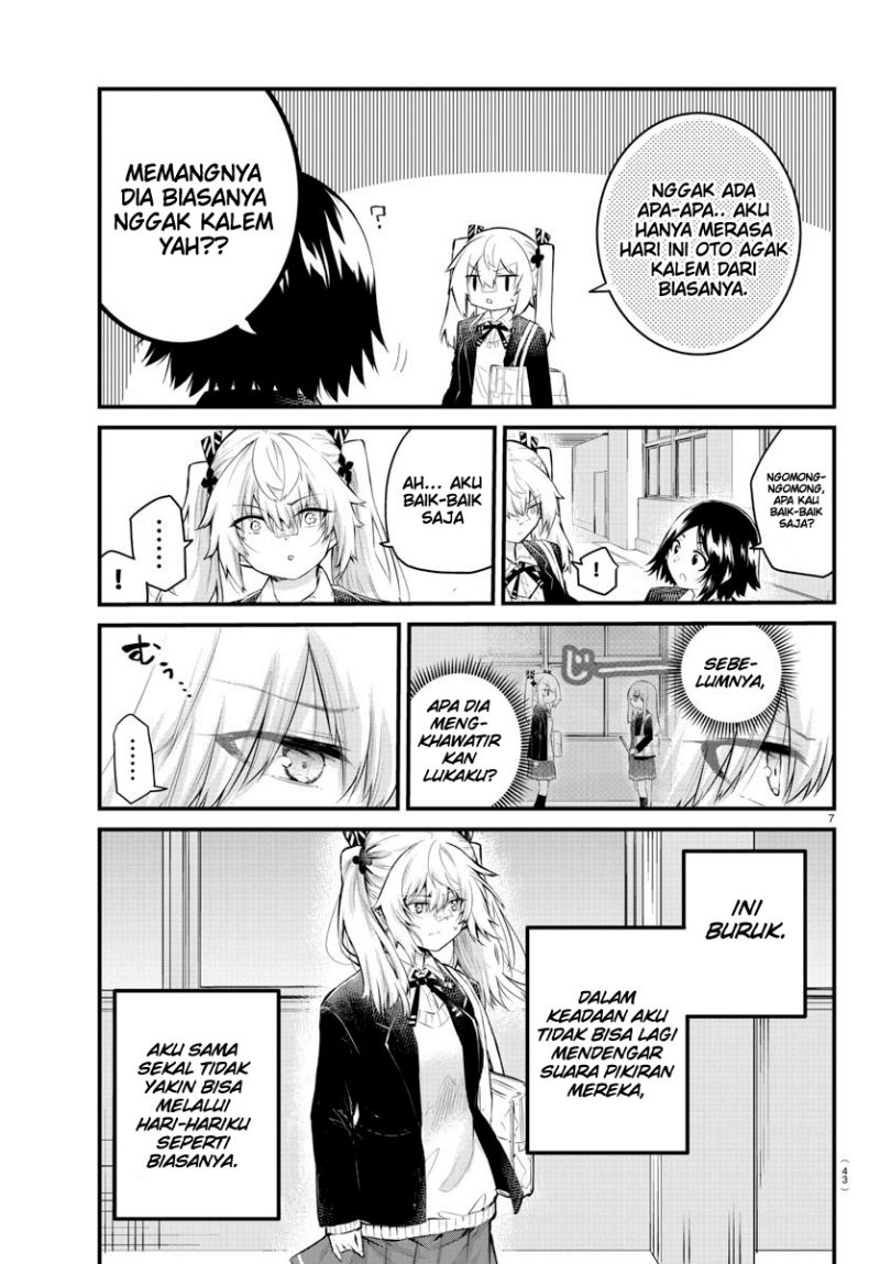 Halaman 9 dari Koe ga Dasenai Shoujo wa "Kanojo ga Yasashi Sugiru" to Omotte Iru Chapter 131