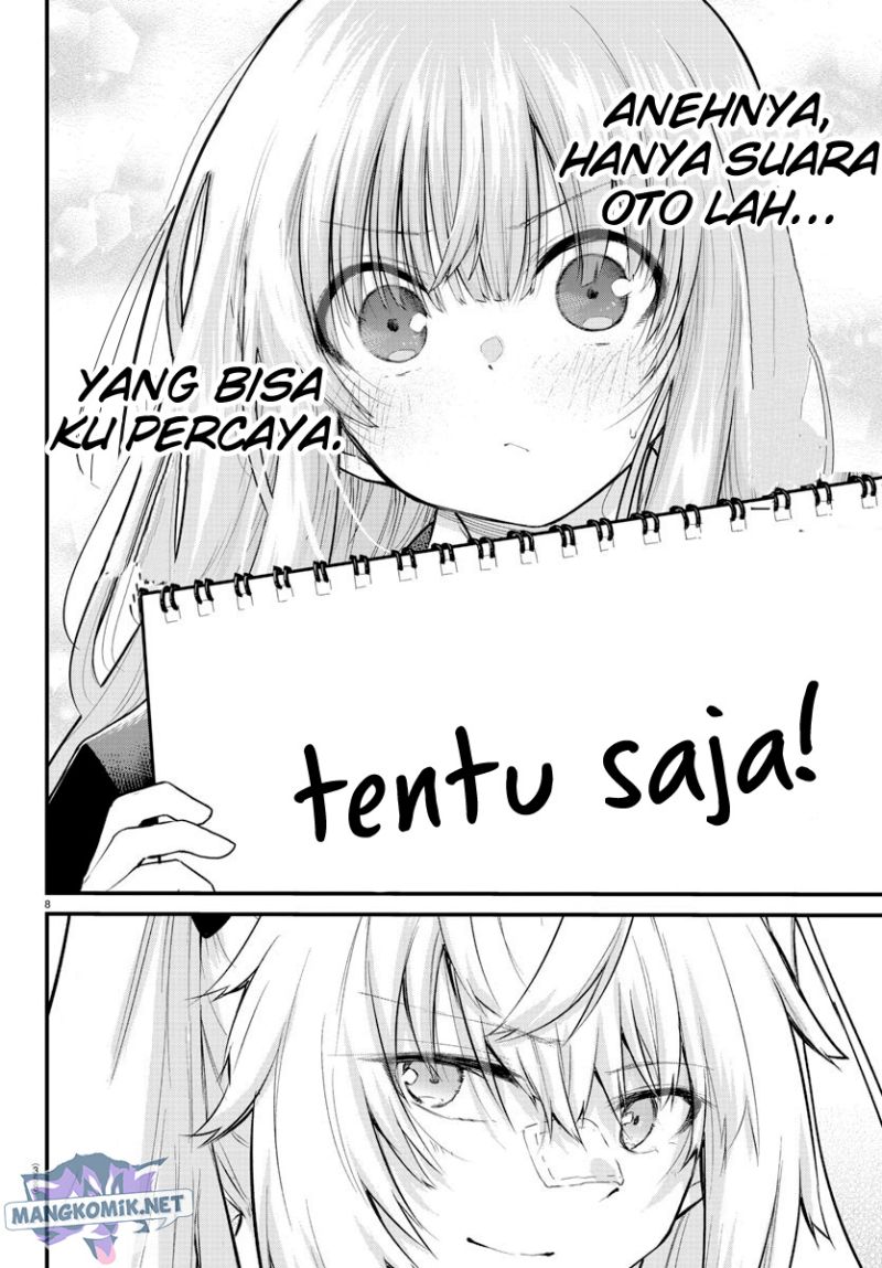 Halaman 10 dari Koe ga Dasenai Shoujo wa "Kanojo ga Yasashi Sugiru" to Omotte Iru Chapter 132