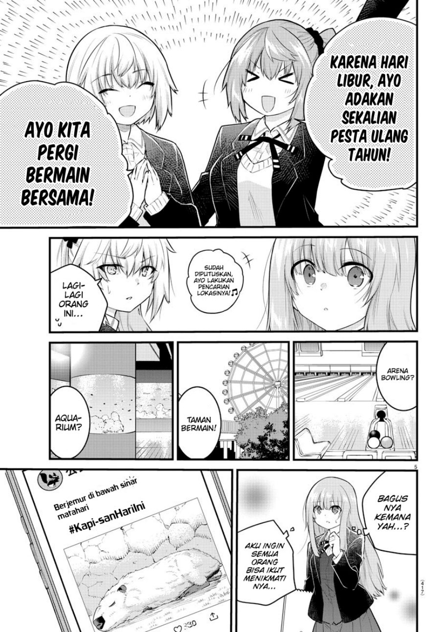 Halaman 6 dari Koe ga Dasenai Shoujo wa "Kanojo ga Yasashi Sugiru" to Omotte Iru Chapter 139