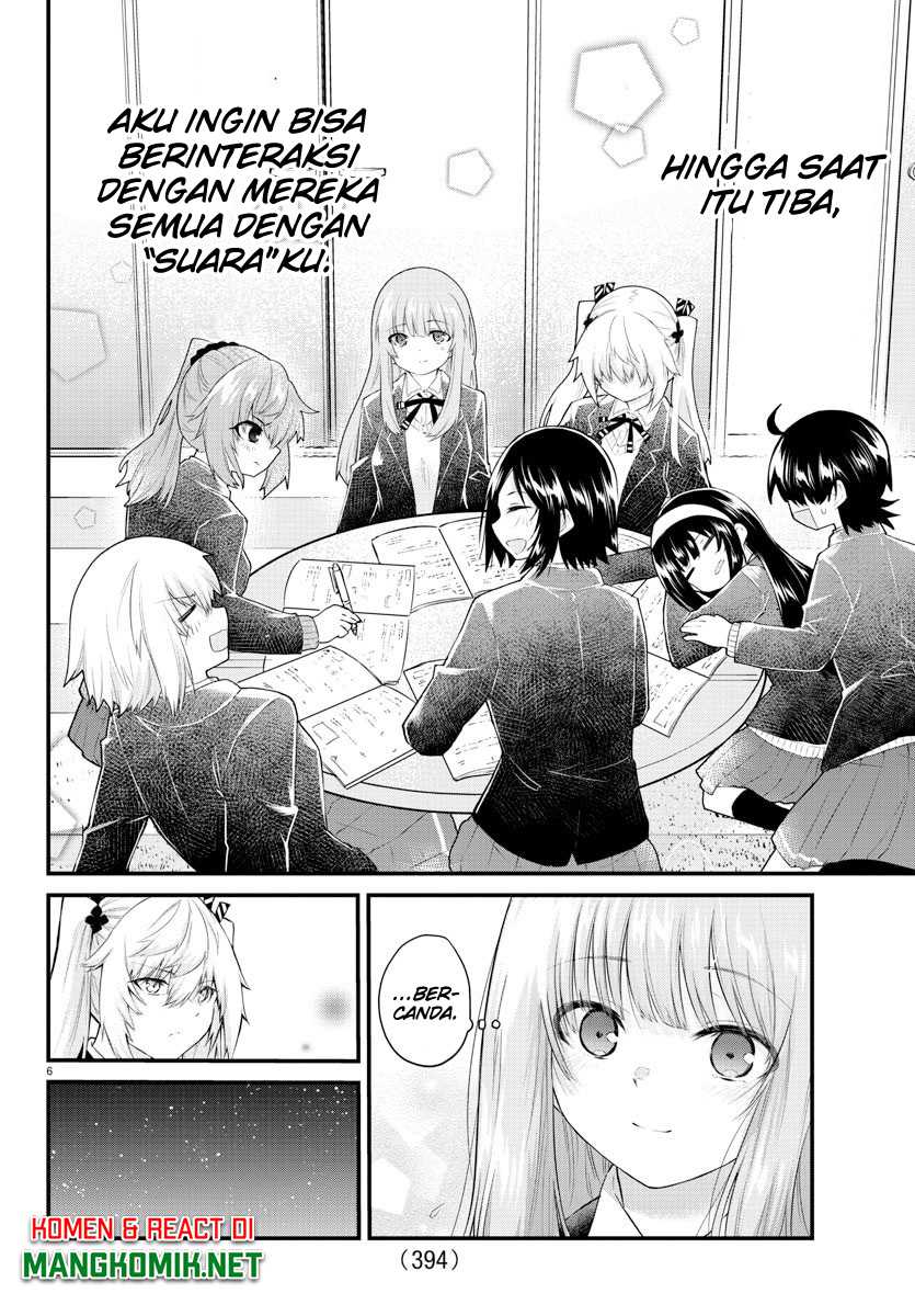 Halaman 9 dari Koe ga Dasenai Shoujo wa "Kanojo ga Yasashi Sugiru" to Omotte Iru Chapter 149