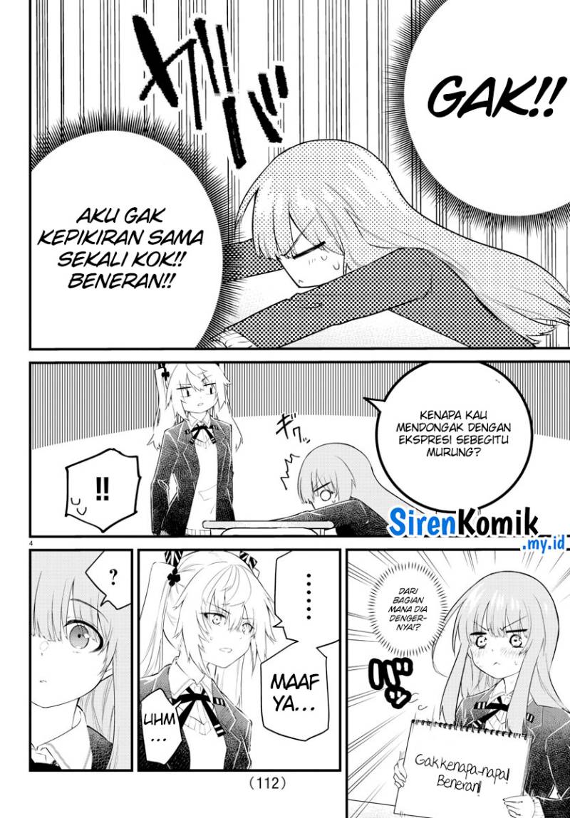 Halaman 6 dari Koe ga Dasenai Shoujo wa "Kanojo ga Yasashi Sugiru" to Omotte Iru Chapter 155
