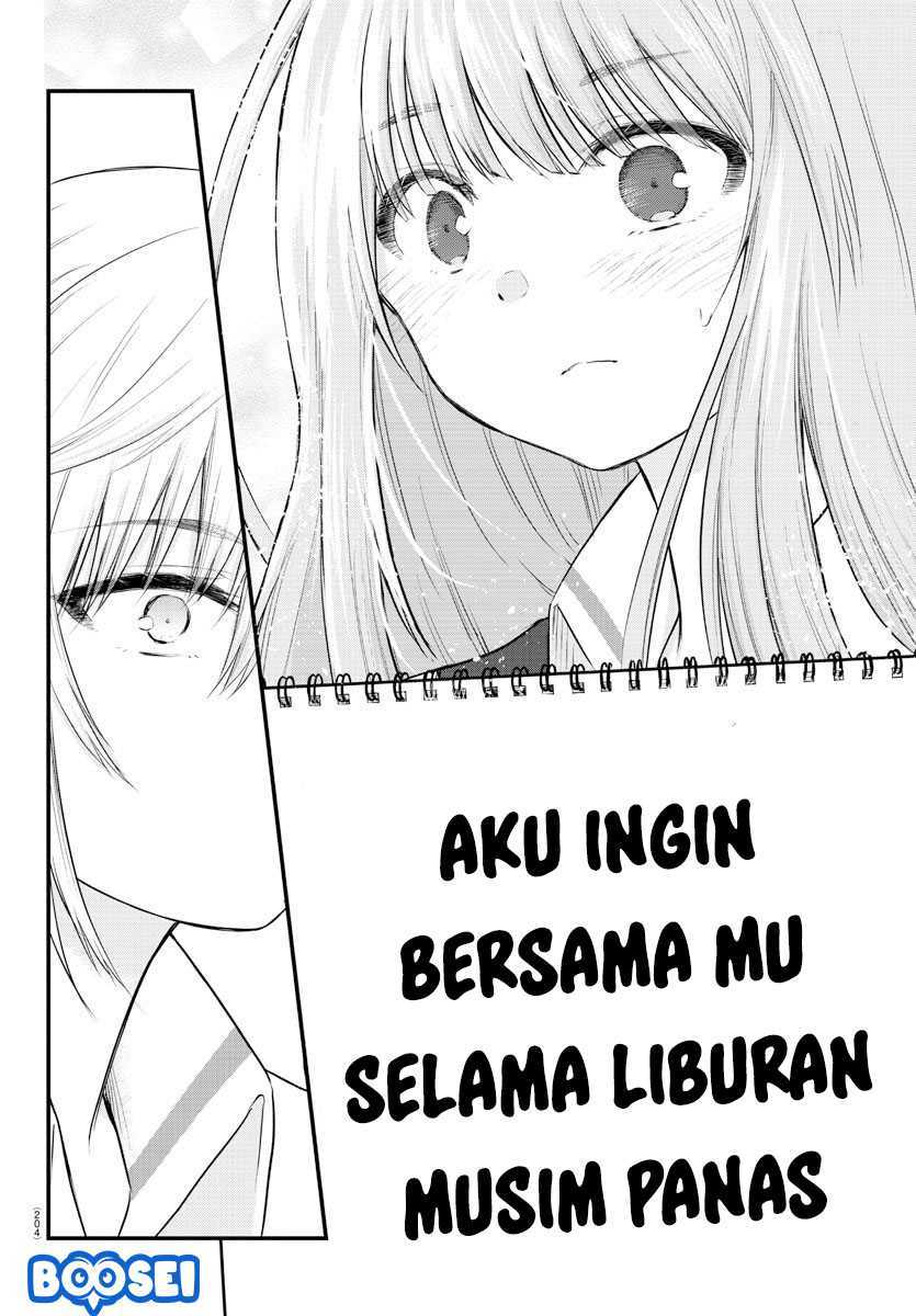 Halaman 8 dari Koe ga Dasenai Shoujo wa "Kanojo ga Yasashi Sugiru" to Omotte Iru Chapter 17