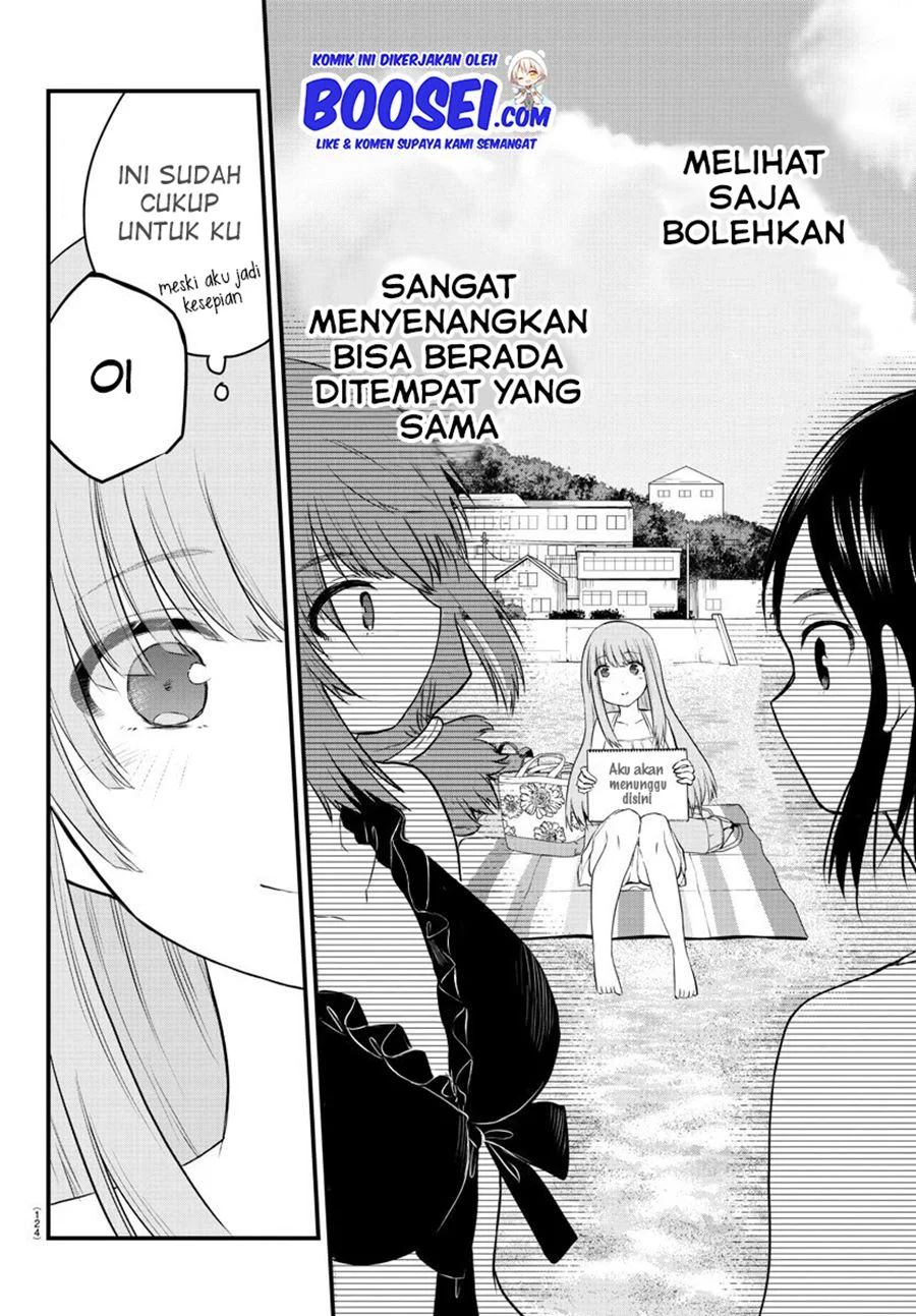 Halaman 8 dari Koe ga Dasenai Shoujo wa "Kanojo ga Yasashi Sugiru" to Omotte Iru Chapter 18