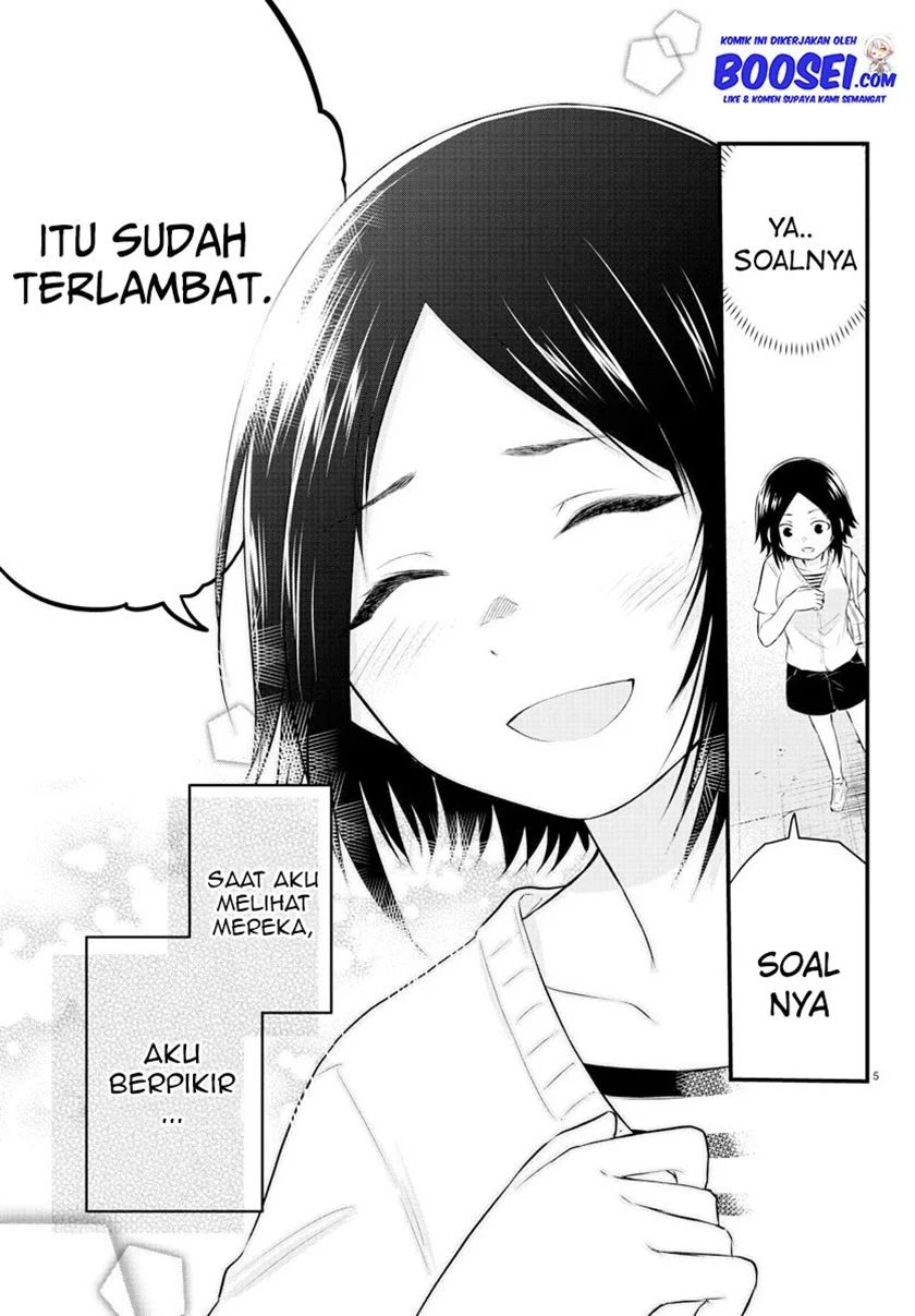 Halaman 7 dari Koe ga Dasenai Shoujo wa "Kanojo ga Yasashi Sugiru" to Omotte Iru Chapter 24