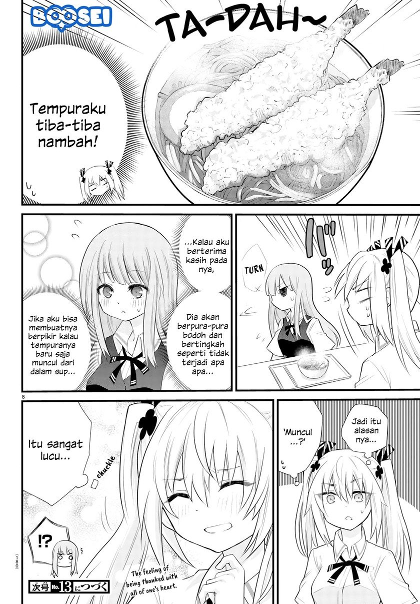 Halaman 10 dari Koe ga Dasenai Shoujo wa "Kanojo ga Yasashi Sugiru" to Omotte Iru Chapter 3