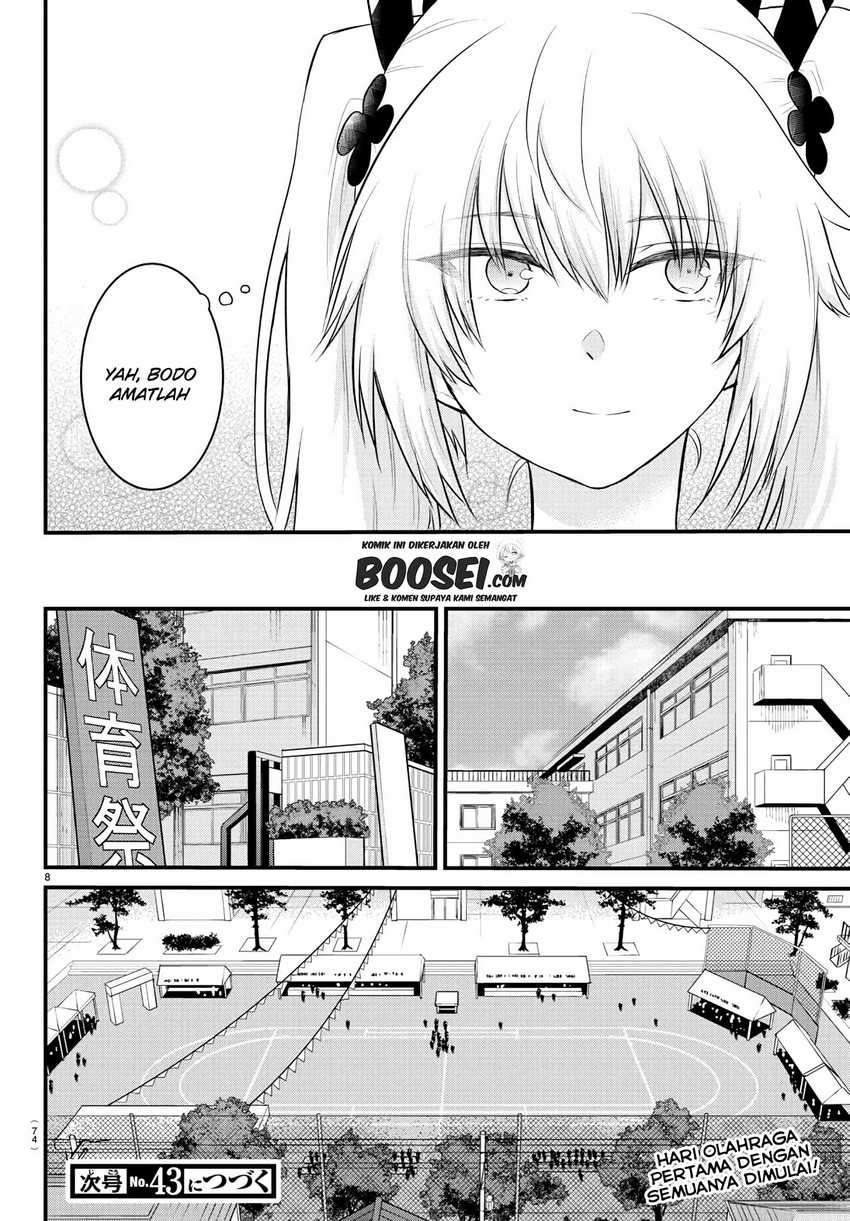 Halaman 10 dari Koe ga Dasenai Shoujo wa "Kanojo ga Yasashi Sugiru" to Omotte Iru Chapter 32