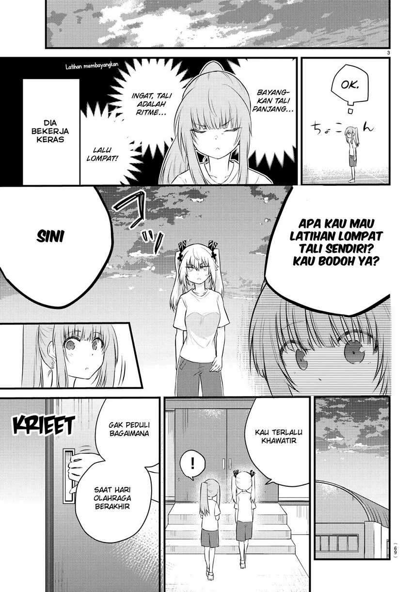 Halaman 5 dari Koe ga Dasenai Shoujo wa "Kanojo ga Yasashi Sugiru" to Omotte Iru Chapter 32