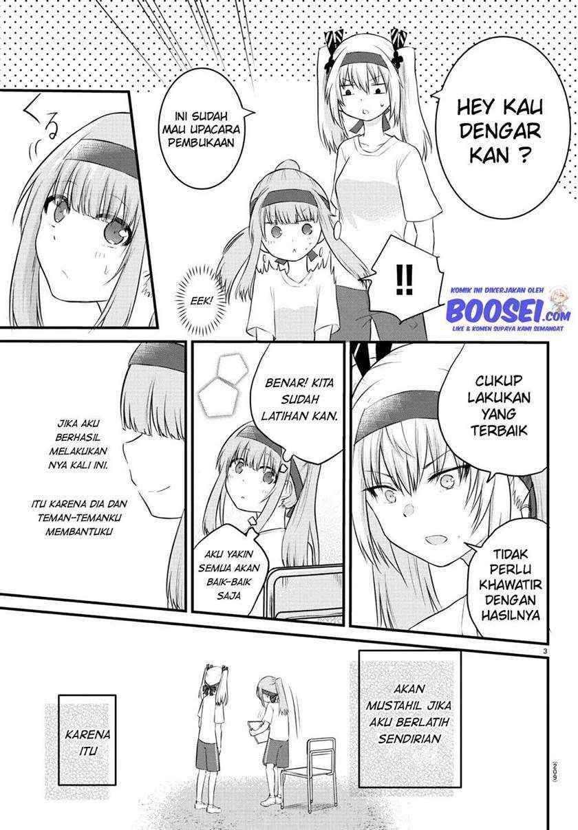 Halaman 6 dari Koe ga Dasenai Shoujo wa "Kanojo ga Yasashi Sugiru" to Omotte Iru Chapter 33