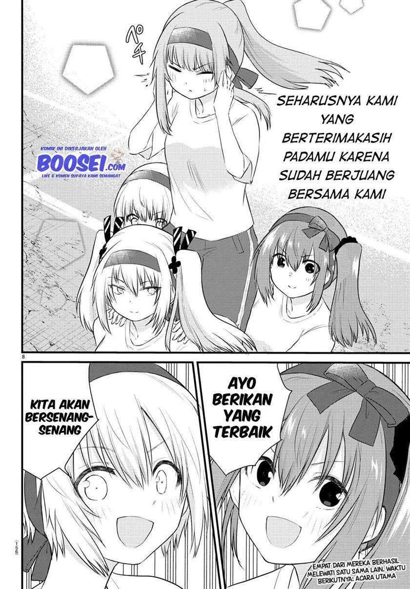 Halaman 10 dari Koe ga Dasenai Shoujo wa "Kanojo ga Yasashi Sugiru" to Omotte Iru Chapter 34