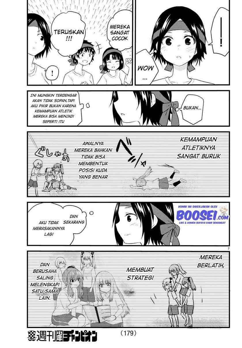 Halaman 8 dari Koe ga Dasenai Shoujo wa "Kanojo ga Yasashi Sugiru" to Omotte Iru Chapter 35