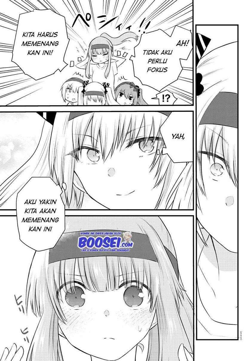 Halaman 10 dari Koe ga Dasenai Shoujo wa "Kanojo ga Yasashi Sugiru" to Omotte Iru Chapter 36