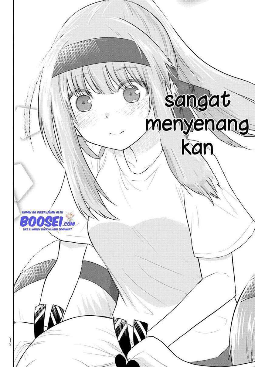 Halaman 9 dari Koe ga Dasenai Shoujo wa "Kanojo ga Yasashi Sugiru" to Omotte Iru Chapter 36