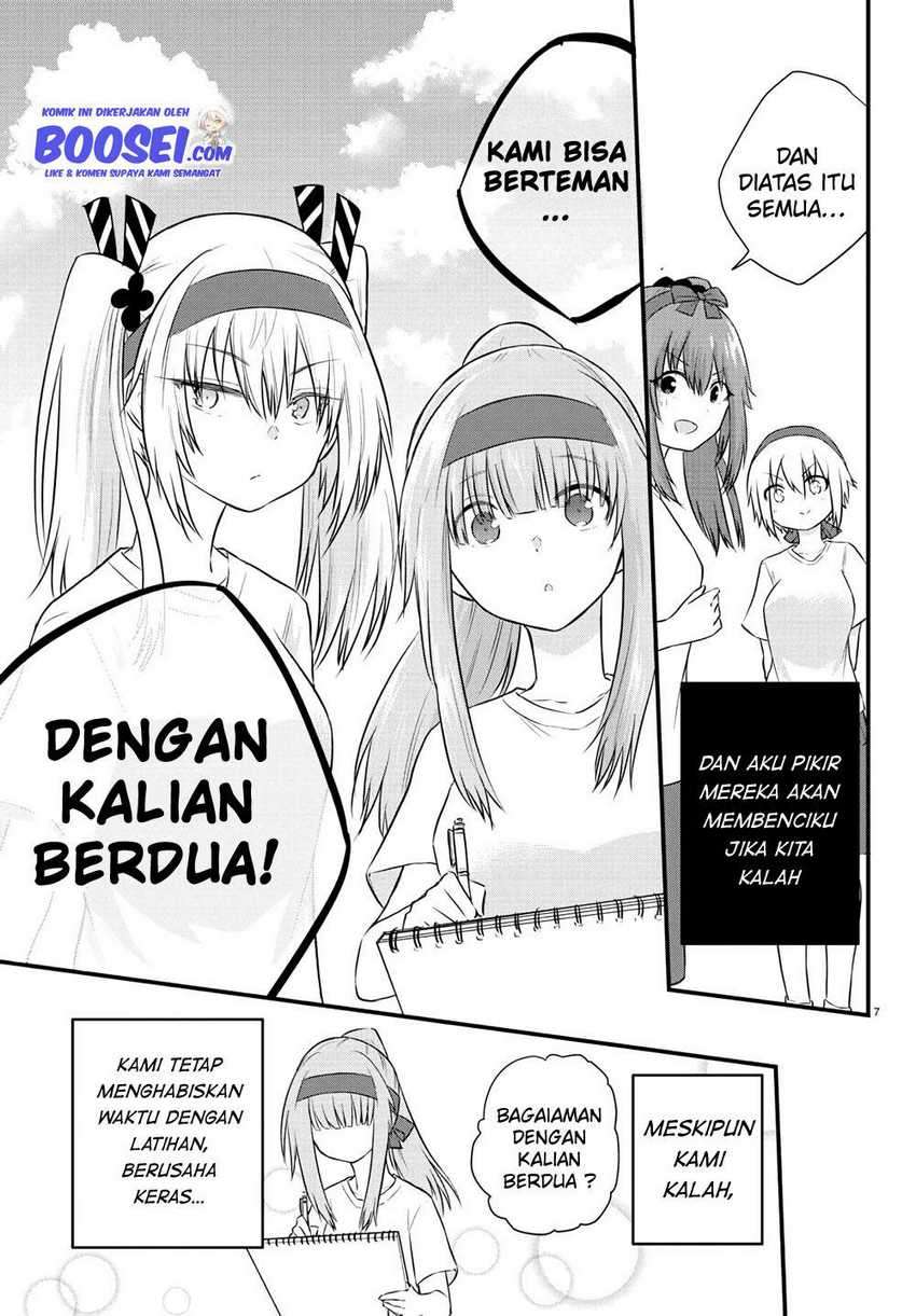 Halaman 9 dari Koe ga Dasenai Shoujo wa "Kanojo ga Yasashi Sugiru" to Omotte Iru Chapter 37