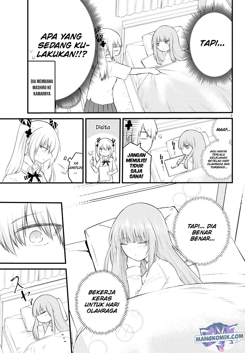 Halaman 6 dari Koe ga Dasenai Shoujo wa "Kanojo ga Yasashi Sugiru" to Omotte Iru Chapter 40