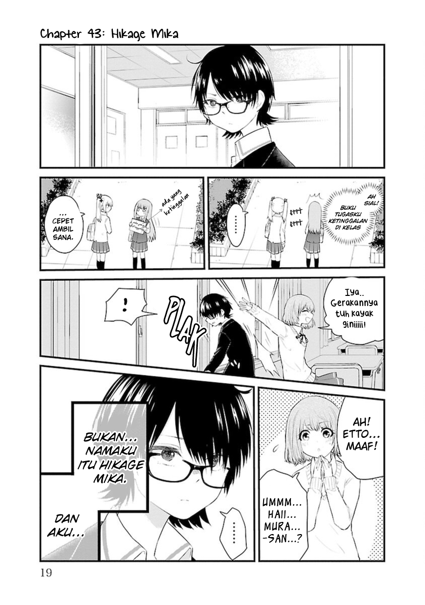 Halaman 2 dari Koe ga Dasenai Shoujo wa "Kanojo ga Yasashi Sugiru" to Omotte Iru Chapter 43