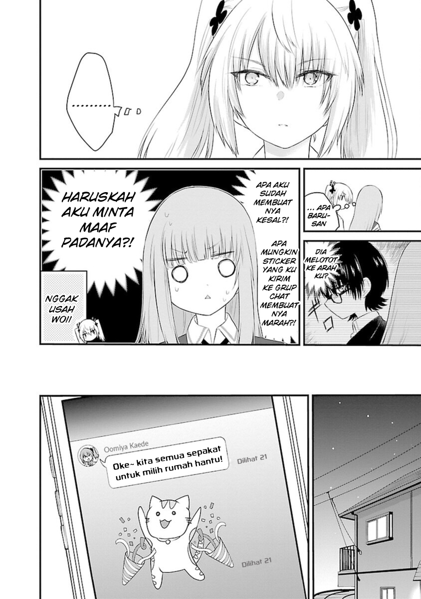 Halaman 5 dari Koe ga Dasenai Shoujo wa "Kanojo ga Yasashi Sugiru" to Omotte Iru Chapter 43