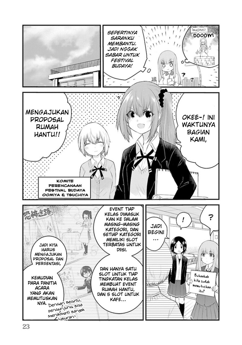 Halaman 6 dari Koe ga Dasenai Shoujo wa "Kanojo ga Yasashi Sugiru" to Omotte Iru Chapter 43